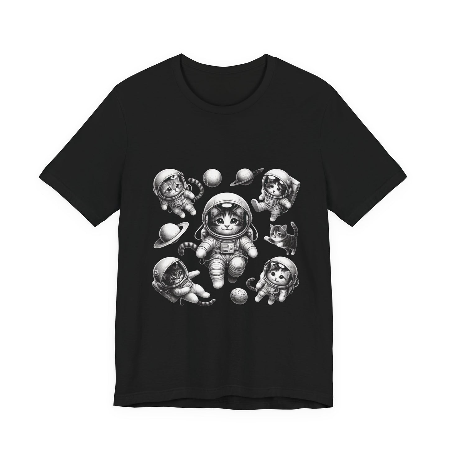 Kittens in Space Shirt, Funny Cat Shirt, Funny Kitten Shirt - PopCultureByDesign36