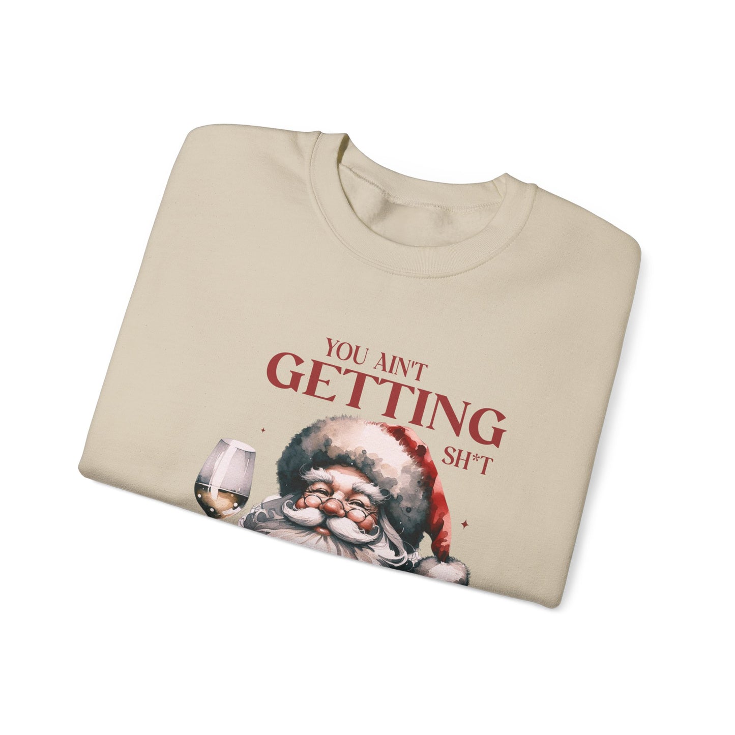 Santa Inspired, Funny Santa sweatshirt, Retro Santa sweatshirt - PopCultureByDesign36