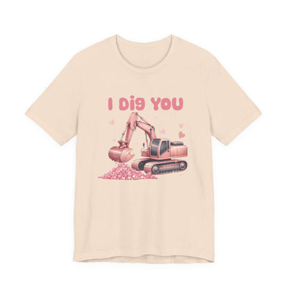 I Dig You Shirt, Valentines Day Shirt, Kid Valentines Shirt, Funny Valentines Day Shirt - PopCultureByDesign36