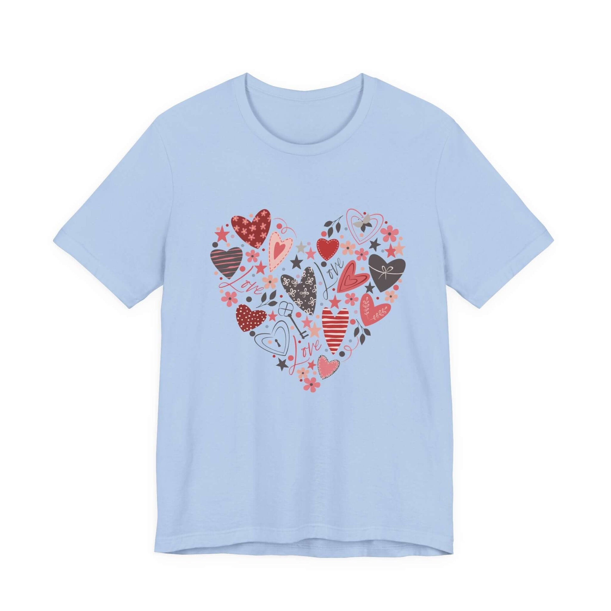 Valentine Heart Shirt, Heart Shirt, Love Shirt, Valentine Shirt, Valentines Day Shirt - PopCultureByDesign36