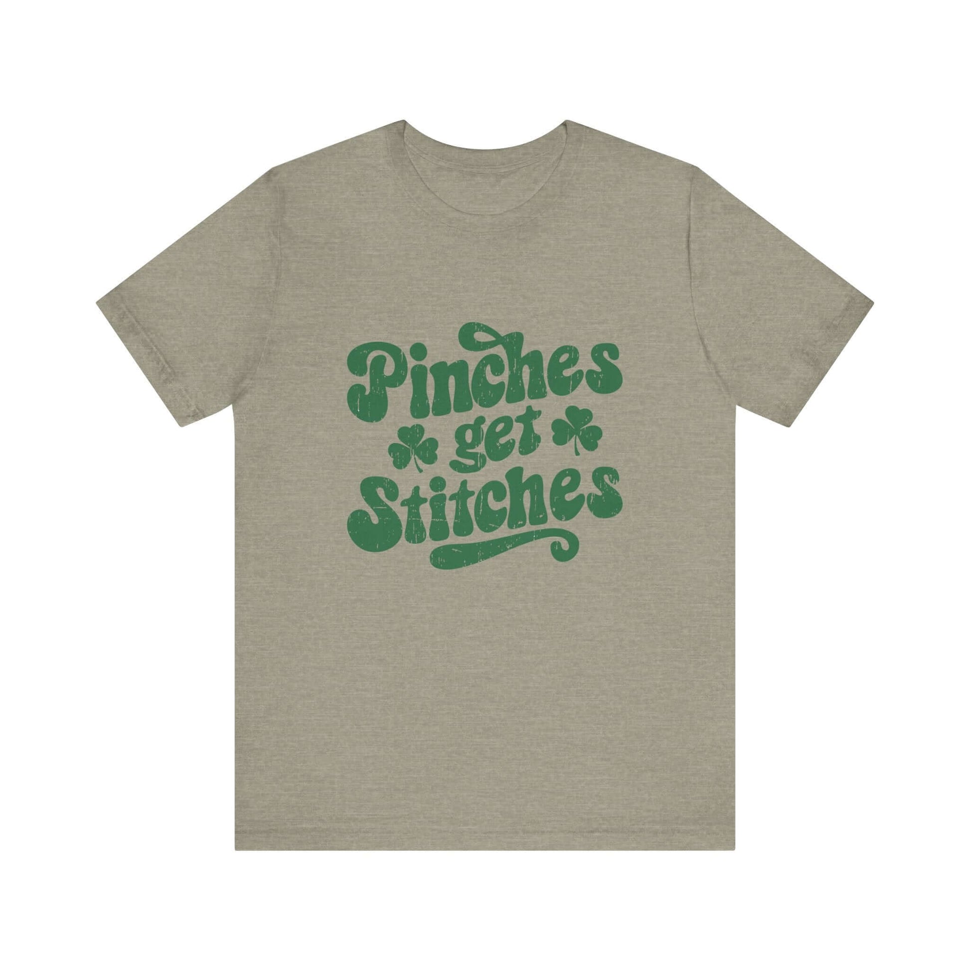 Pinches Get Stitches Shirt, Shamrock Shirt, St Patrick's Day Shirt - PopCultureByDesign36