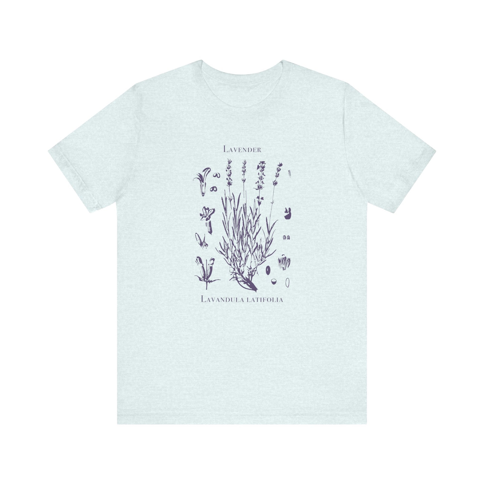 Retro Lavender Adult Shirt, Wildflowers Nature Shirt, Botanical Shirt - PopCultureByDesign36
