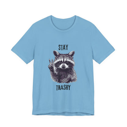 Stay Trashy Raccoon Shirt, Raccoon Shirt Funny, Cool Vintage Style Raccoon Shirt - PopCultureByDesign36