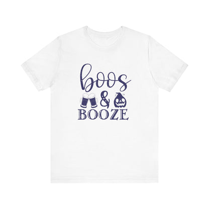 Booze And Boos shirt, Retro Halloween Shirt, Halloween Gift - PopCultureByDesign36