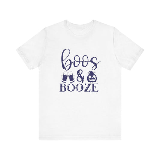Booze And Boos shirt, Retro Halloween Shirt, Halloween Gift - PopCultureByDesign36