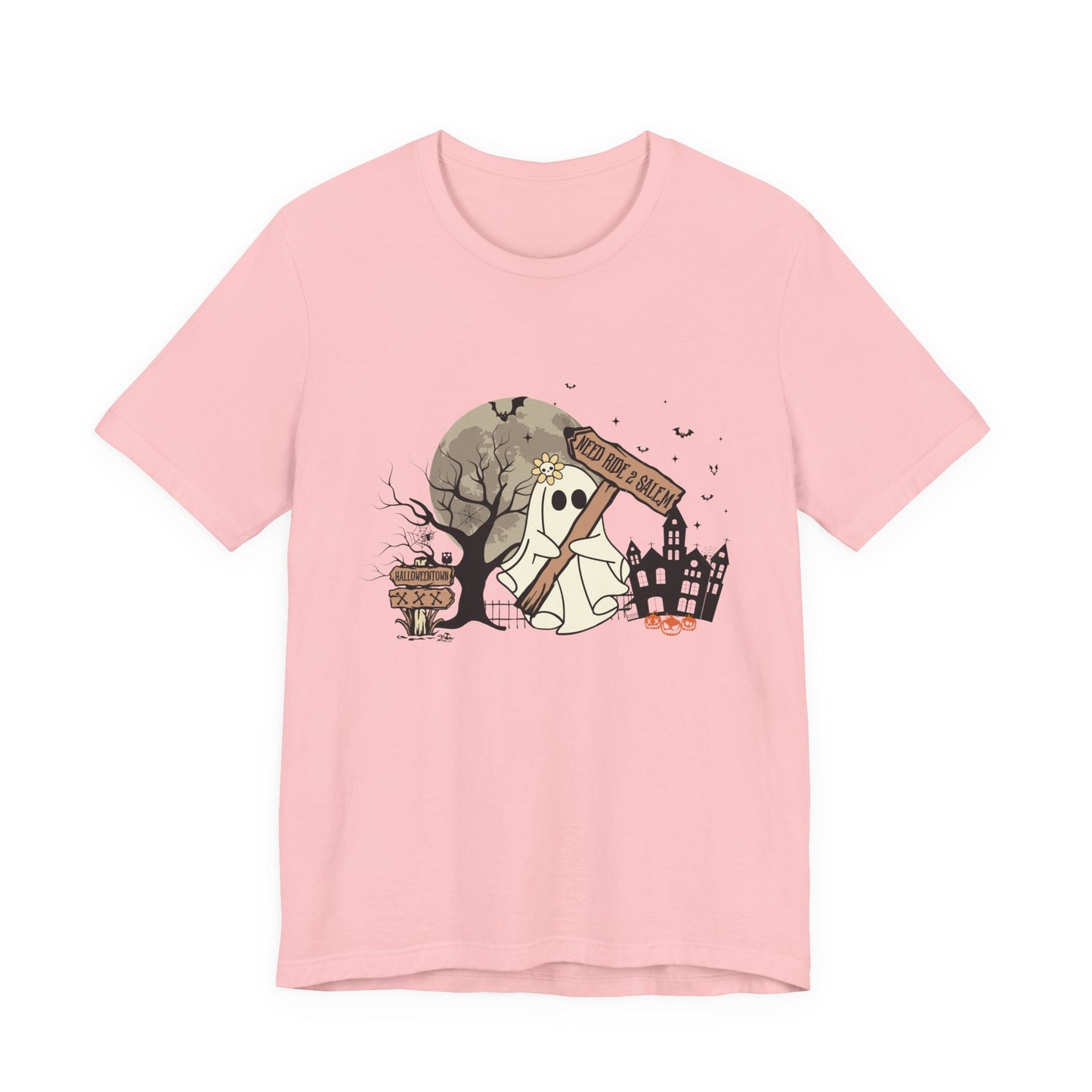 Funny Ghost Needing a Ride, Funny Ghost Shirt, Hitchhiking Ghost Shirt - PopCultureByDesign36