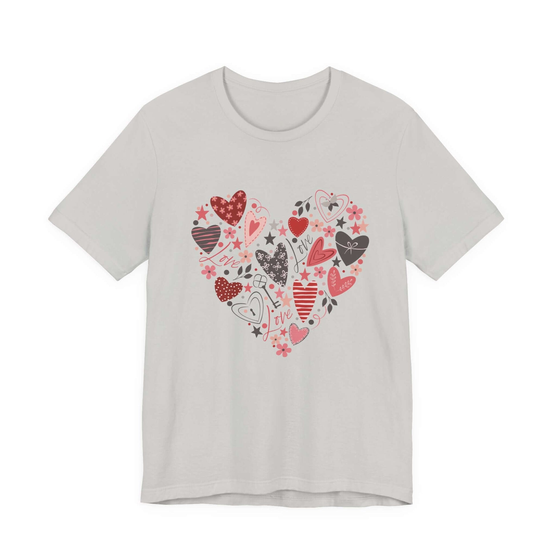 Valentine Heart Shirt, Heart Shirt, Love Shirt, Valentine Shirt, Valentines Day Shirt - PopCultureByDesign36