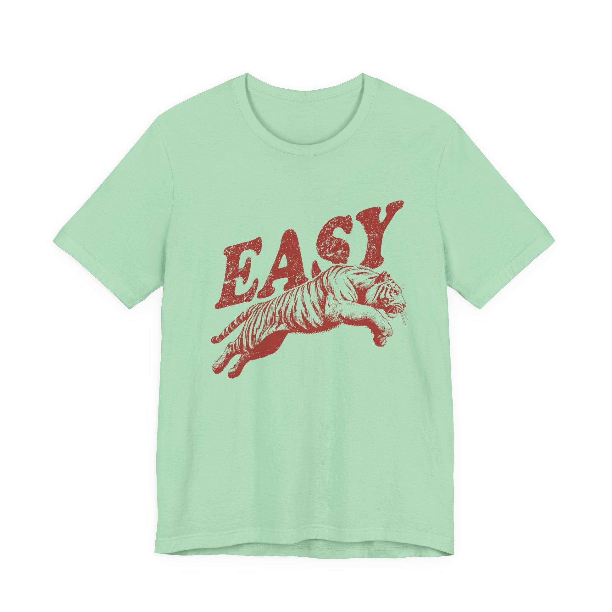 Easy Tiger Shirt, Retro Boho Tee, Hippie Clothes, Indie Shirt - PopCultureByDesign36