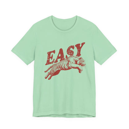Easy Tiger Shirt, Retro Boho Tee, Hippie Clothes, Indie Shirt - PopCultureByDesign36