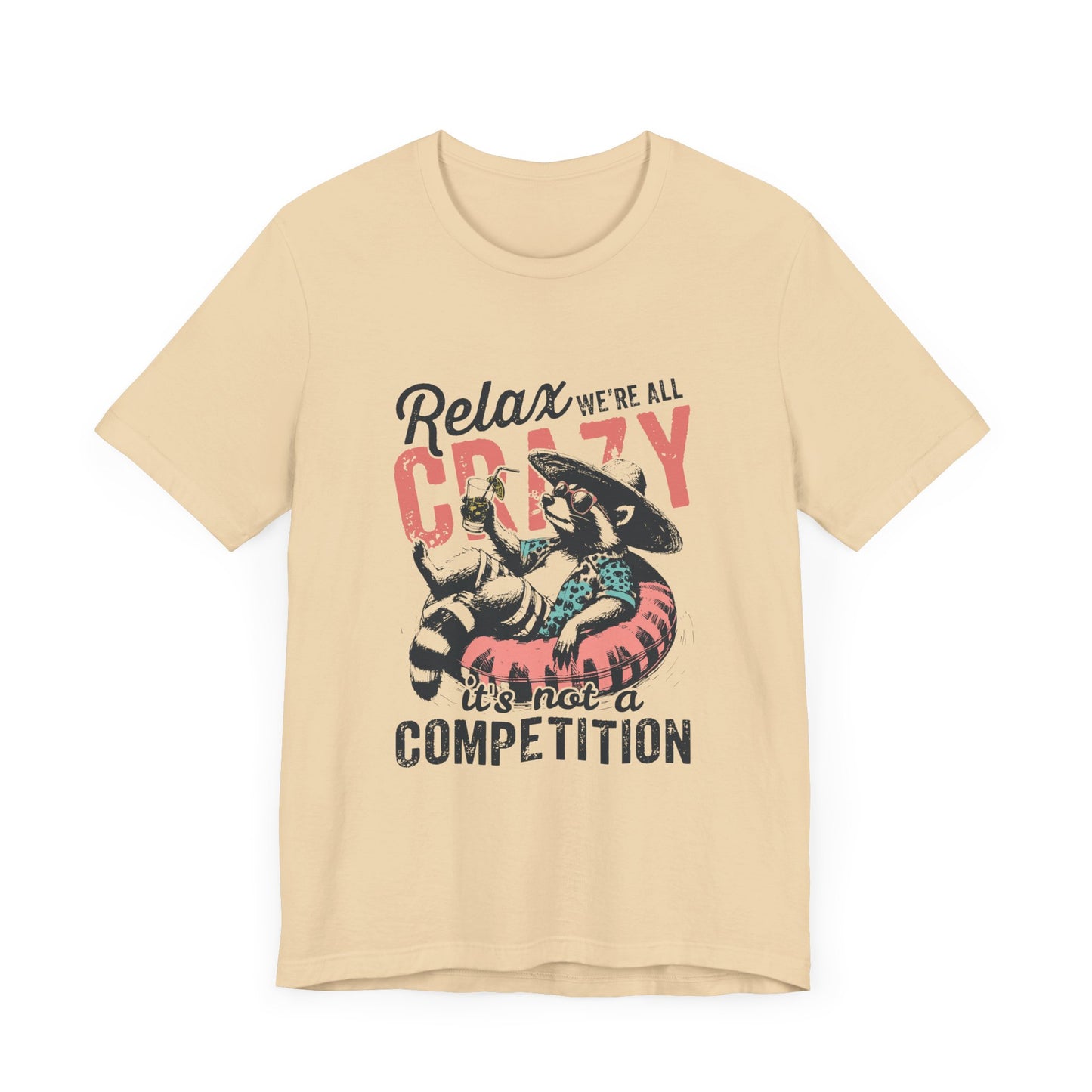 Raccoon Funny Graphic Shirt, Trash Panda Tee, Silly Raccoon - PopCultureByDesign36