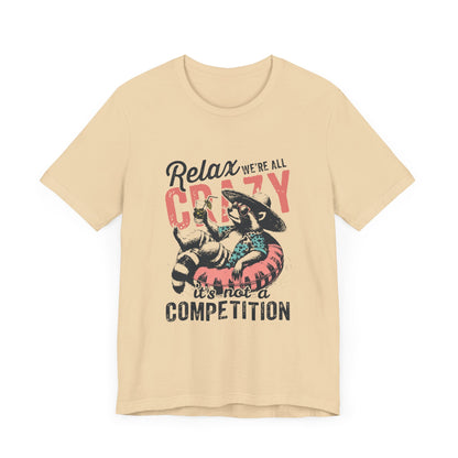 Raccoon Funny Graphic Shirt, Trash Panda Tee, Silly Raccoon - PopCultureByDesign36