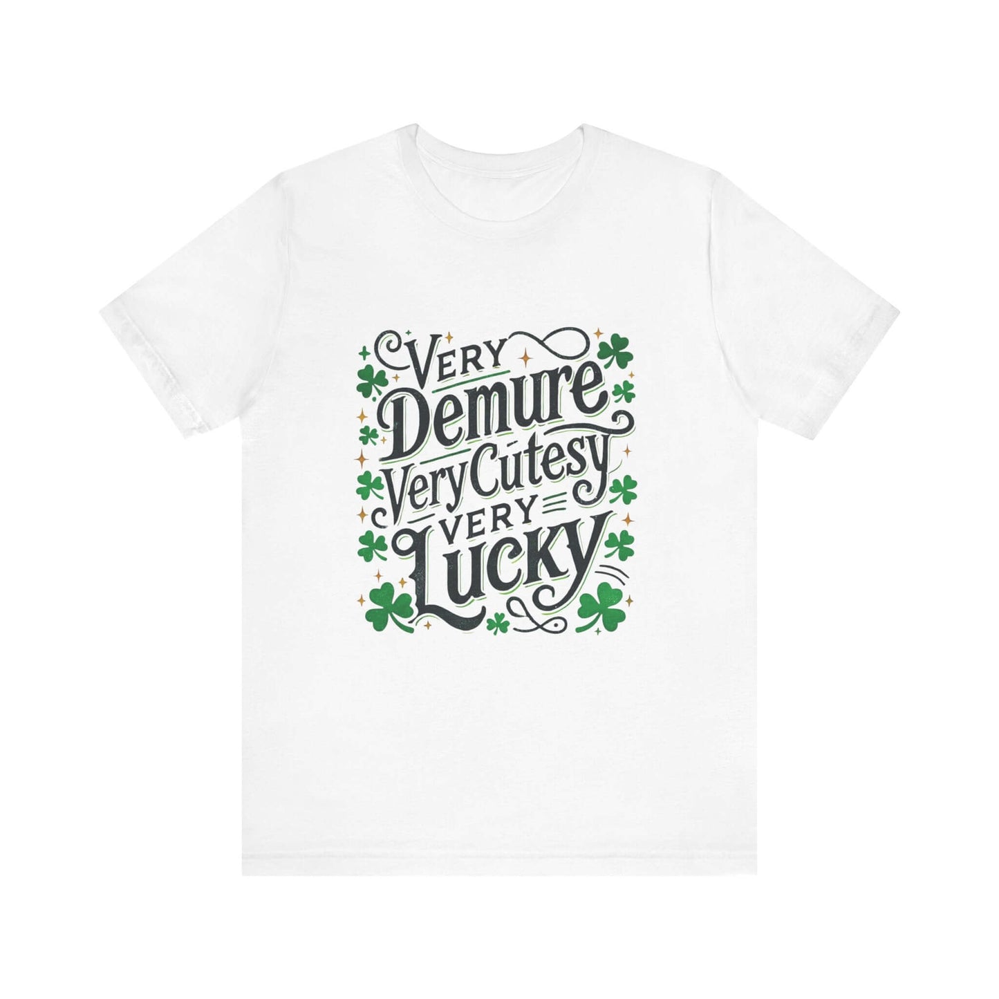 St Patrick's Day Tee, Irish Shamrock Tee, Feeling Lucky St Paddy's Shirt - PopCultureByDesign36