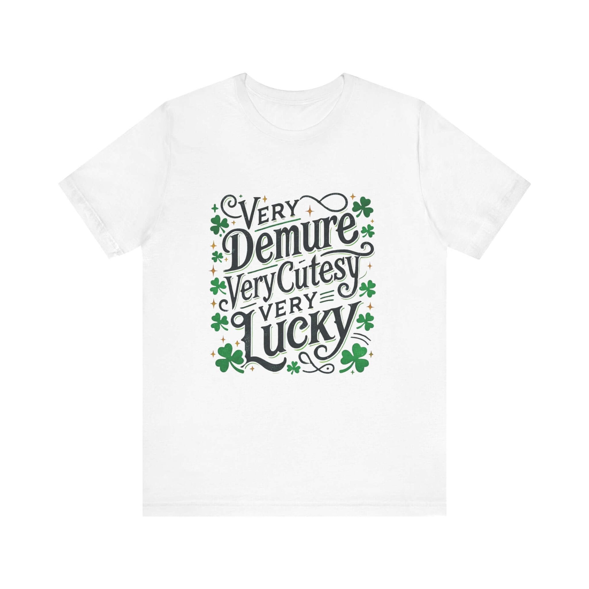 St Patrick's Day Tee, Irish Shamrock Tee, Feeling Lucky St Paddy's Shirt - PopCultureByDesign36