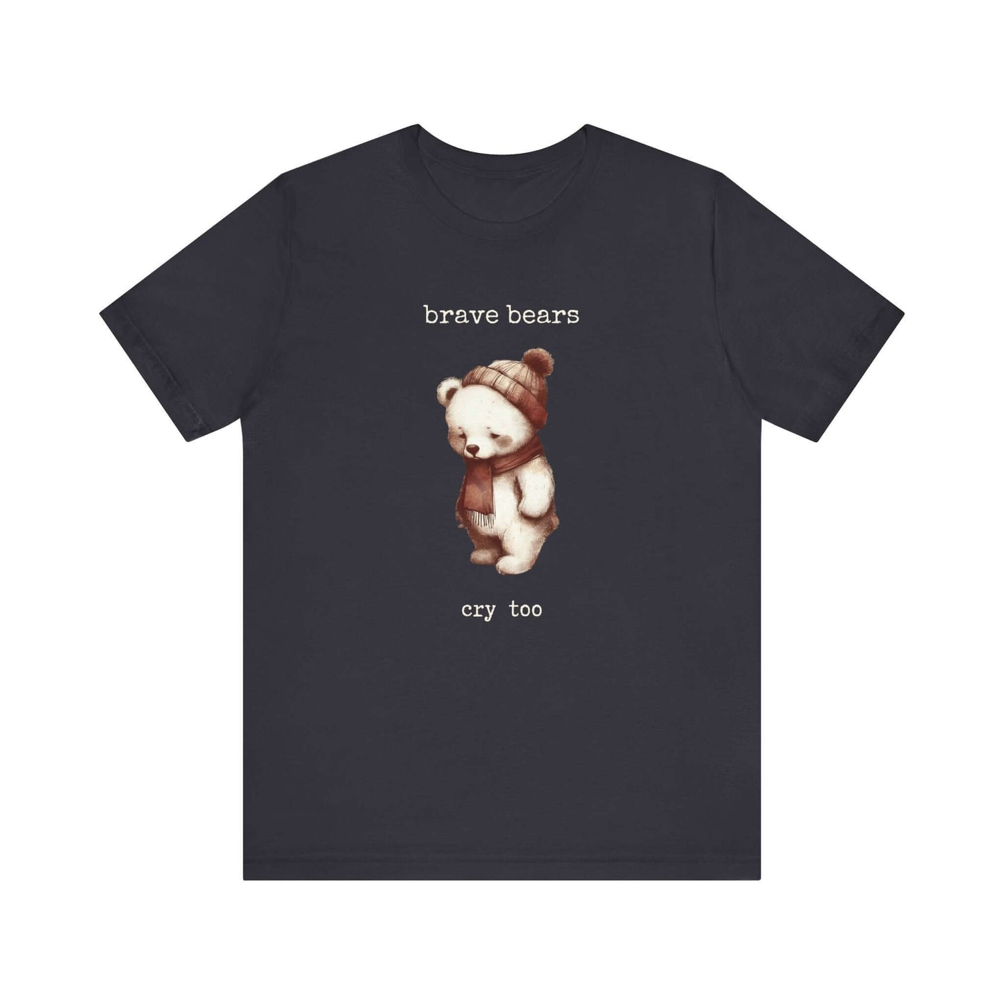 Brave Bears Cry Too Shirt, Vintage Bear Shirt, My tummy Hurts Shirt - PopCultureByDesign36