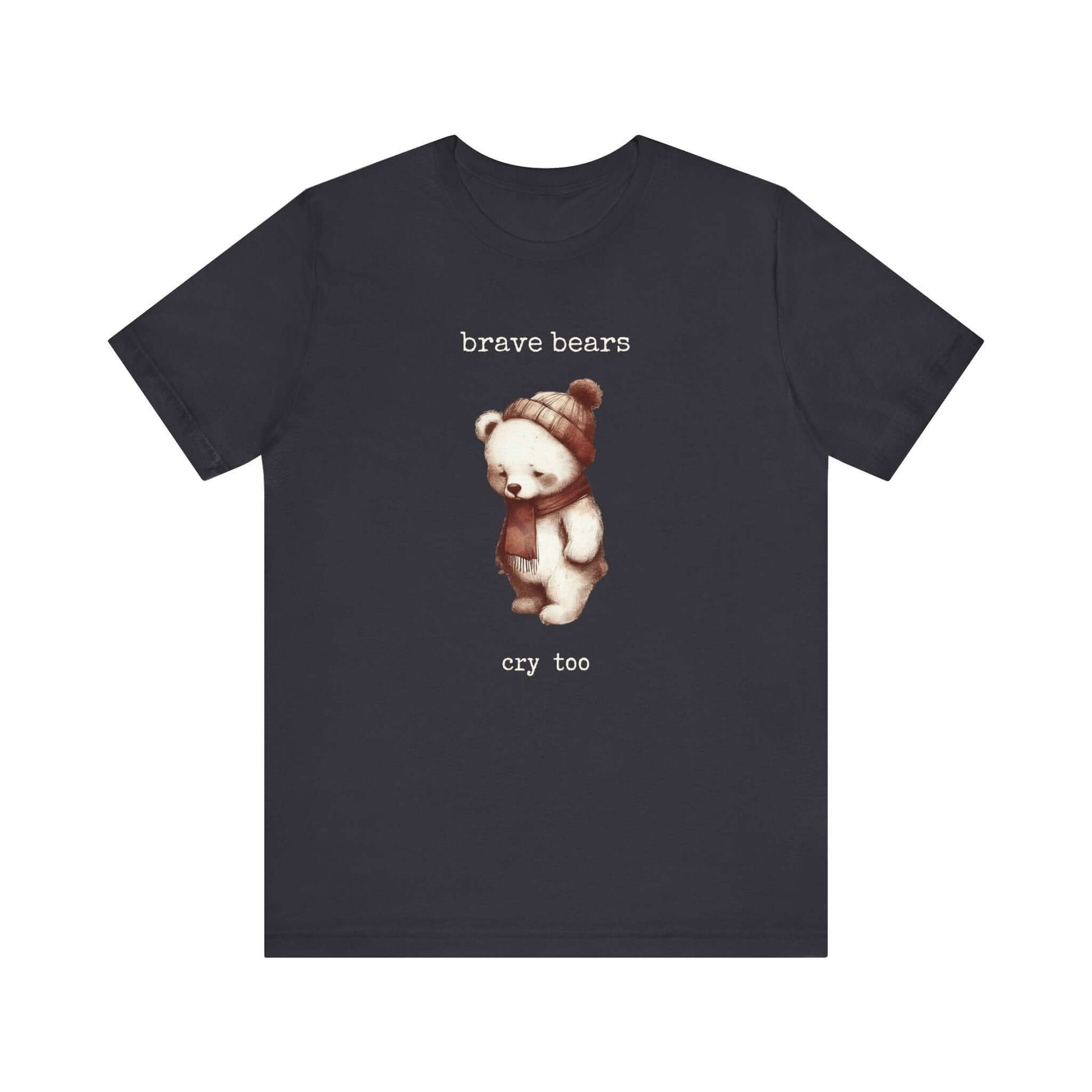 Brave Bears Cry Too Shirt, Vintage Bear Shirt, My tummy Hurts Shirt - PopCultureByDesign36