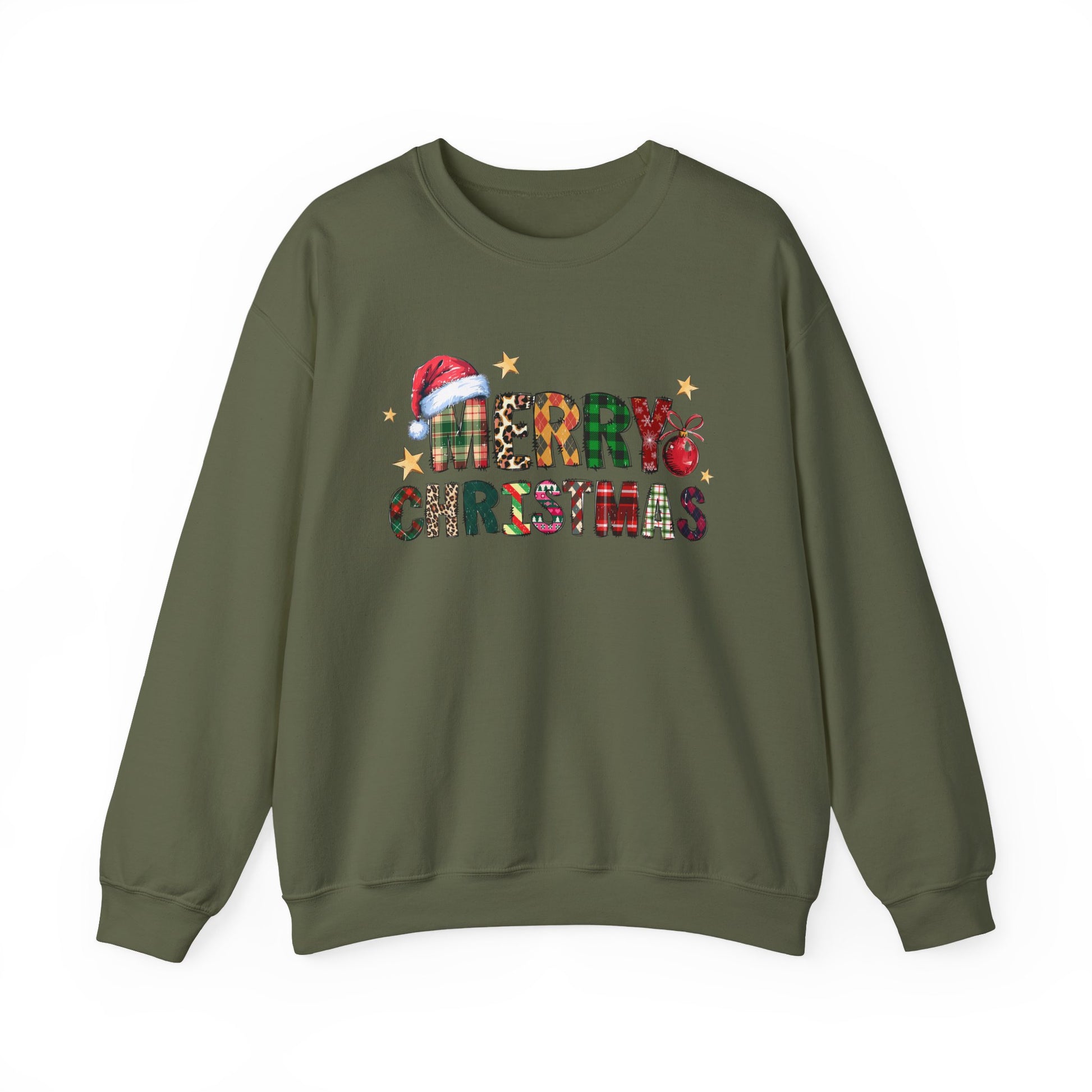 Merry Christmas Sweatshirt, Christmas Tis The Season Sweatshirt, Merry Christmas Shirt - PopCultureByDesign36