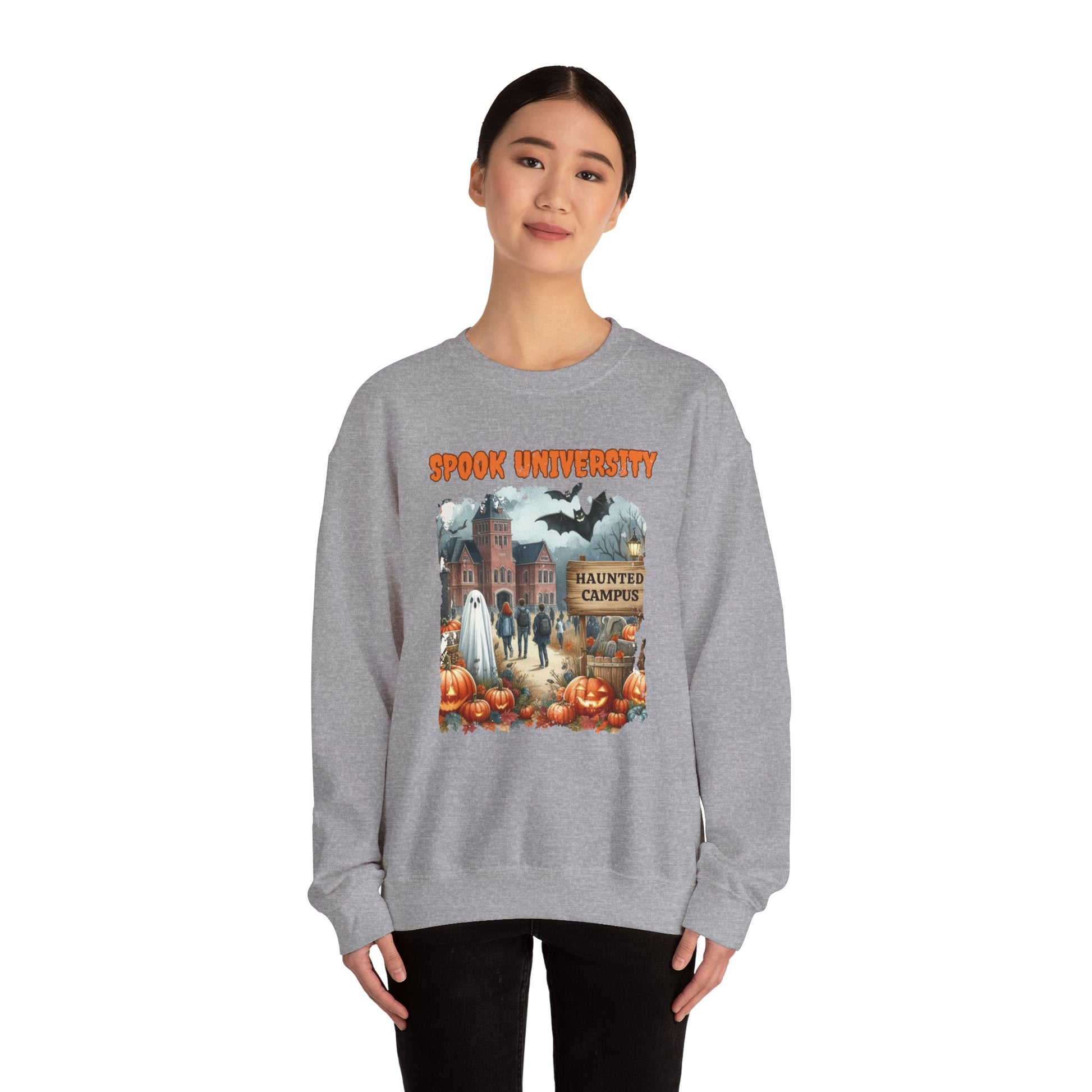 Spook University Sweatshirt, Halloweentown University, Fall Sweatshirt - PopCultureByDesign36
