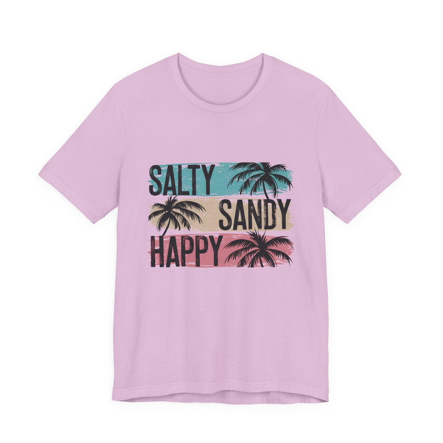 Salty Sandy Happy T-Shirt, Sandy Toes Salty Breeze Tee - PopCultureByDesign36