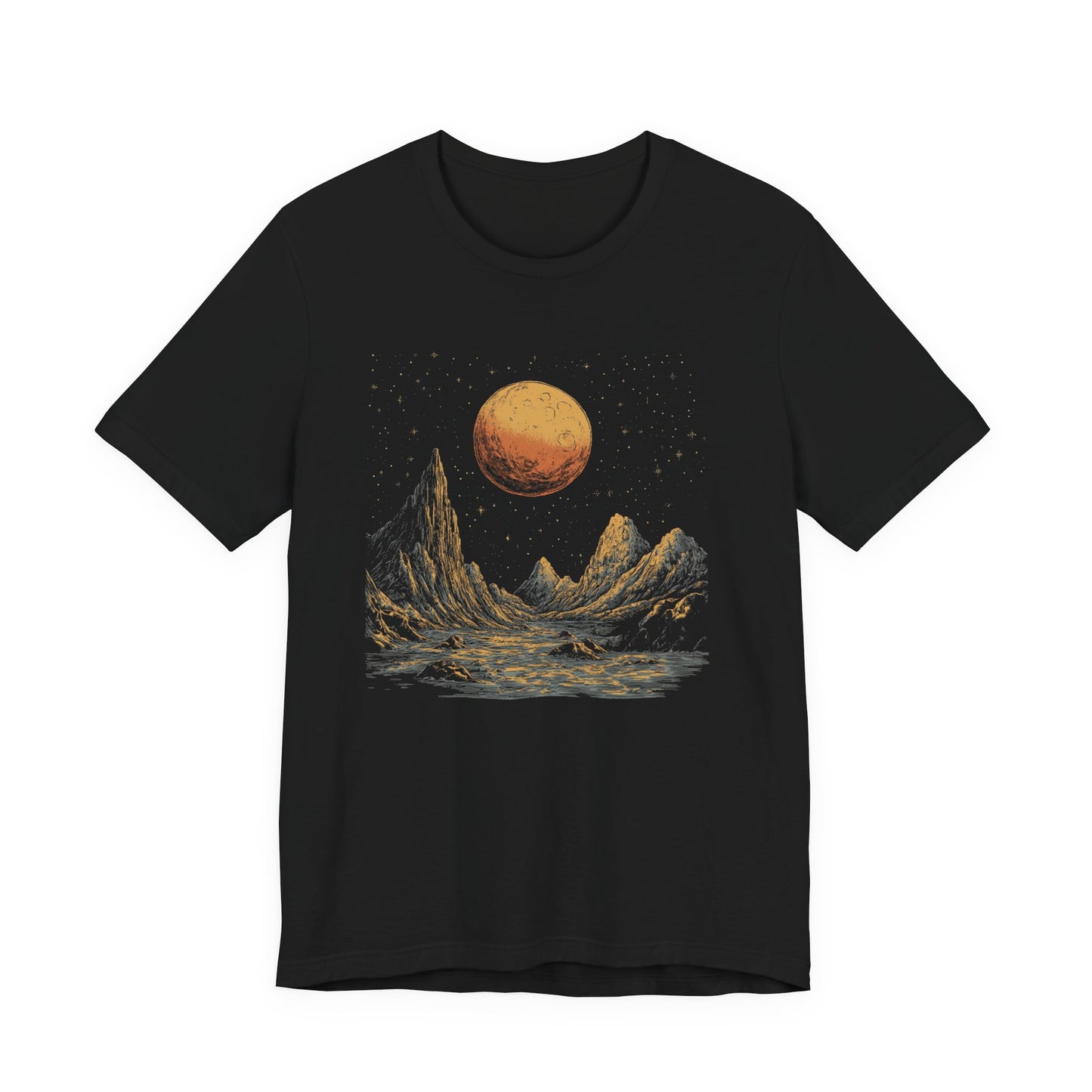 Mystical Moon Phase Shirt, Boho Vintage Moon Halloween Shirt - PopCultureByDesign36