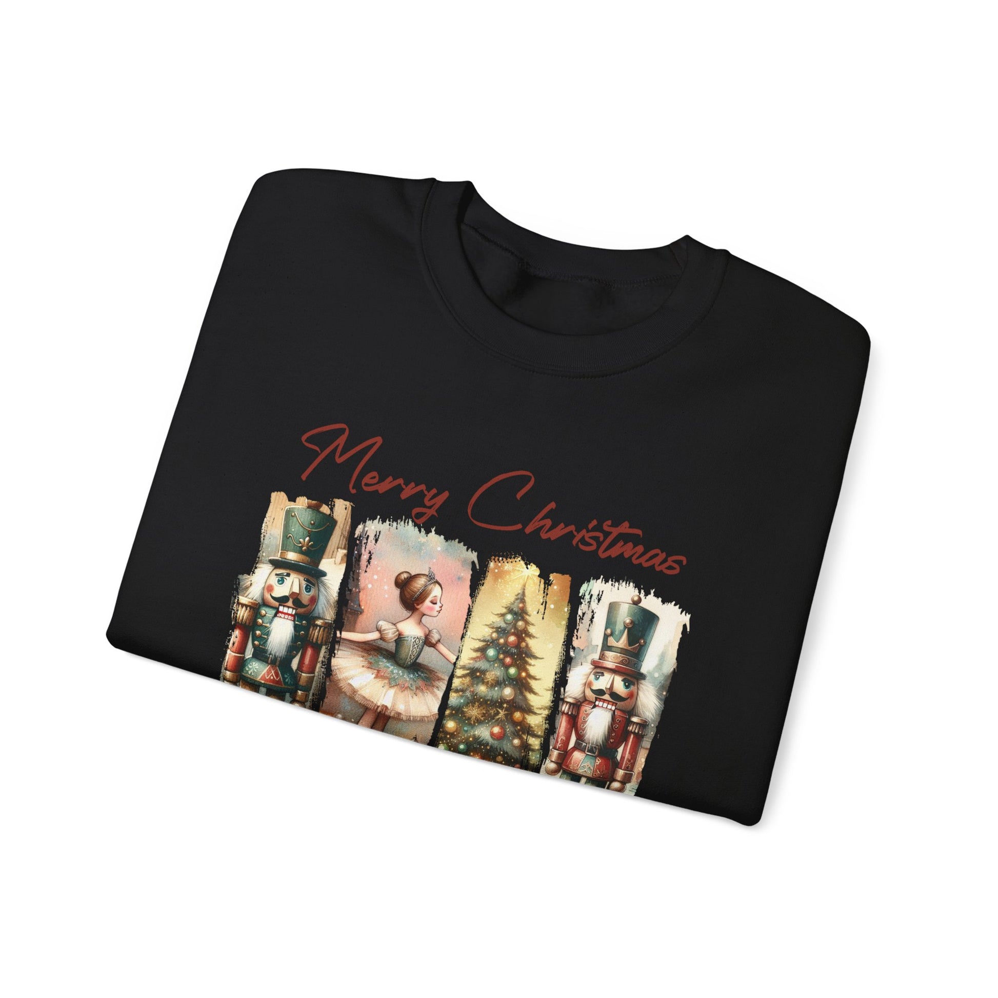 Merry Christmas Sweatshirt, Christmas Tis The Season Sweatshirt - PopCultureByDesign36