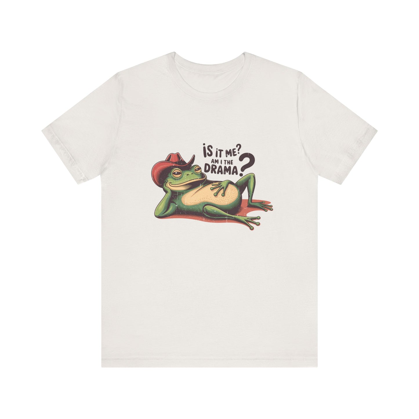 Am I The Drama Shirt, Funny Frog Joke T-Shirt, Meme Frog Shirt - PopCultureByDesign36