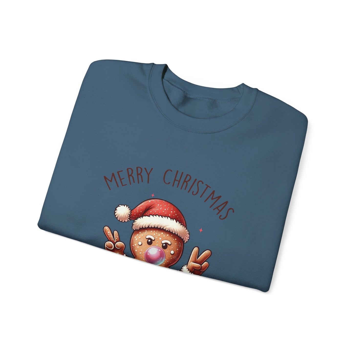 Funny Christmas Gingerbread Sweatshirt, Christmas Cookie Shirt, Christmas Santa - PopCultureByDesign36