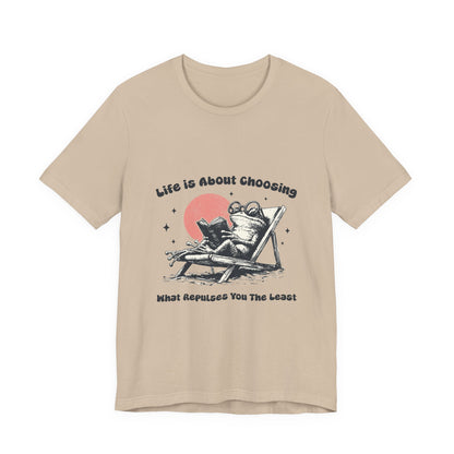 Funny Frog Reading Shirt, Sarcastic Frog Shirt, Frog with Glasses Shirt - PopCultureByDesign36