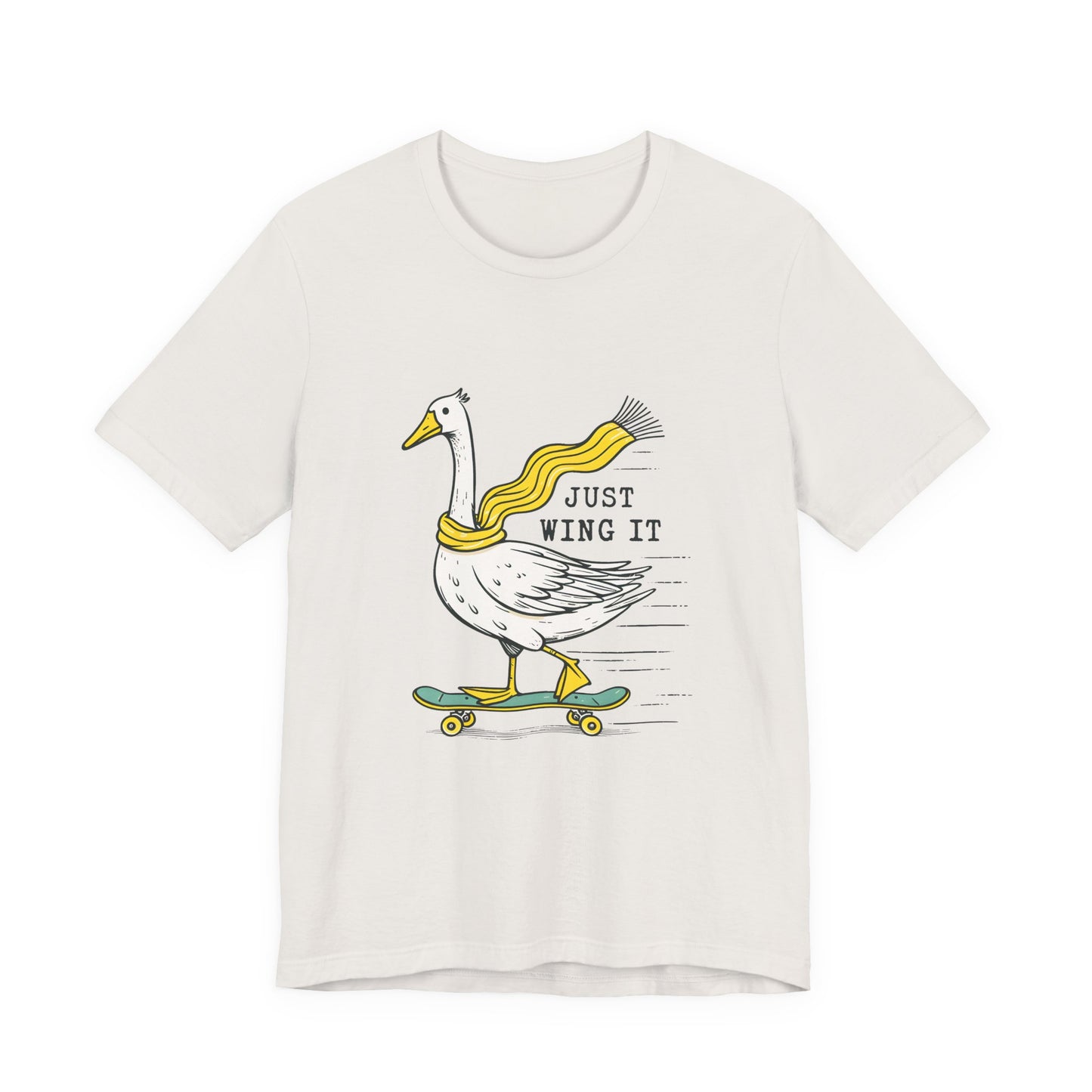 Pun Humor Bird Tee, Bird Lover Gift, Funny Bird Shirt, Skateboard Goose - PopCultureByDesign36