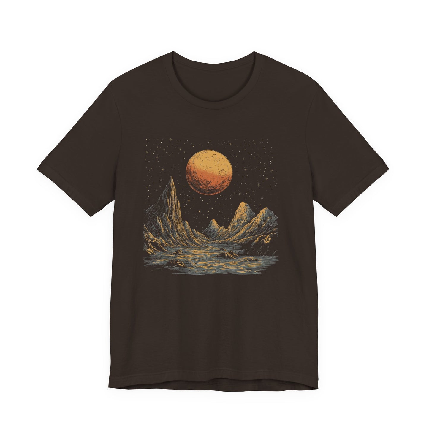 Mystical Moon Phase Shirt, Boho Vintage Moon Halloween Shirt - PopCultureByDesign36