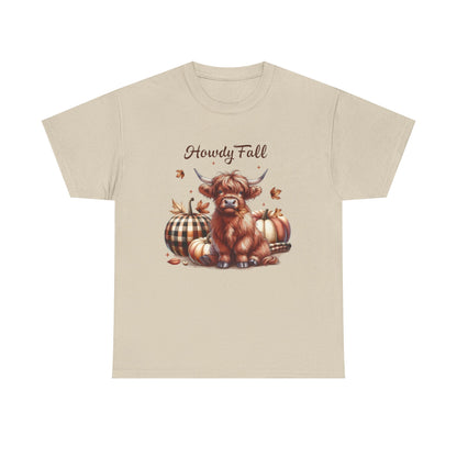 Howdy Fall, Moody shirt, Funny Cow shirt, Cow Shirt - PopCultureByDesign36