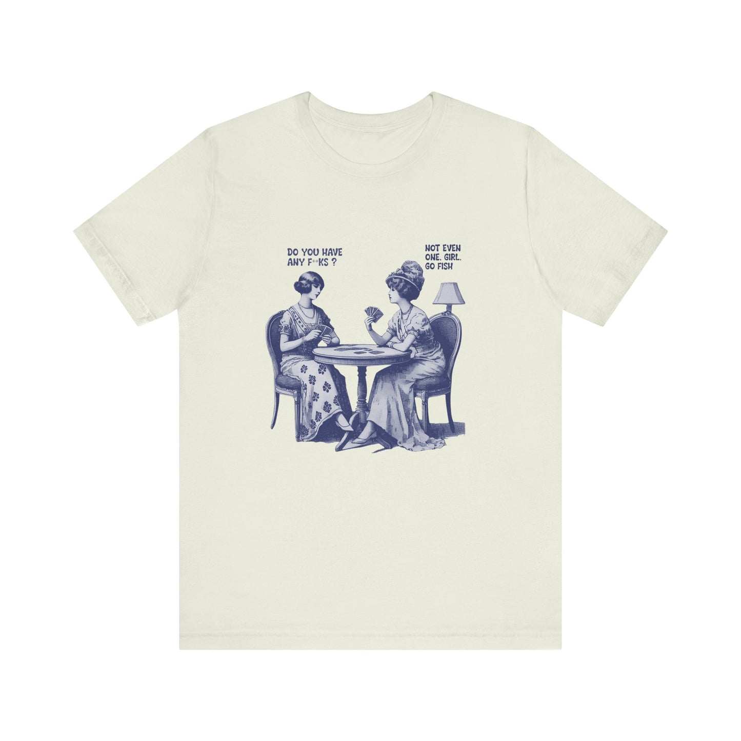 Funny Card Playing Tee, Card Playing Lovers Tee, Vintage Style Top - PopCultureByDesign36
