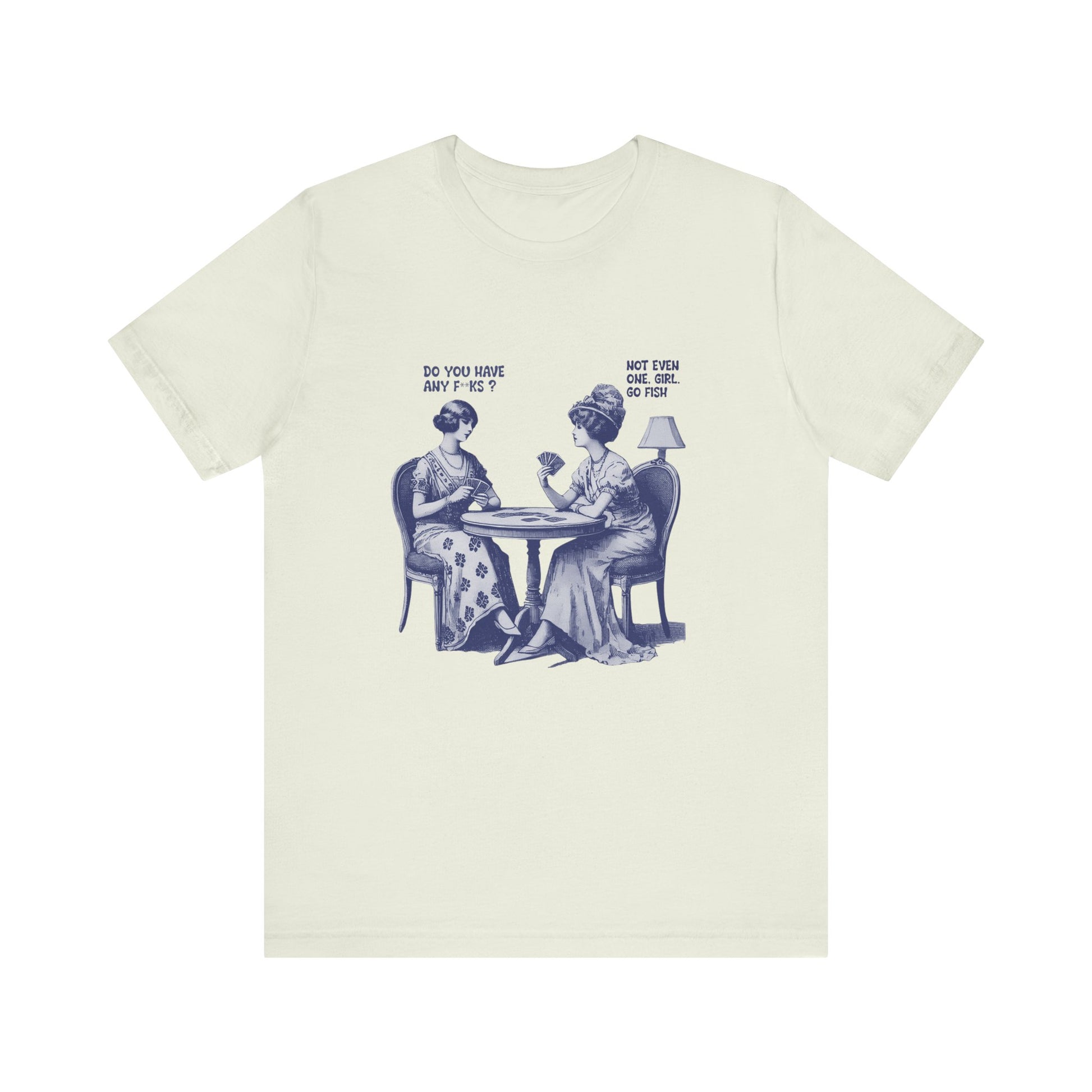 Funny Card Playing Tee, Card Playing Lovers Tee, Vintage Style Top - PopCultureByDesign36