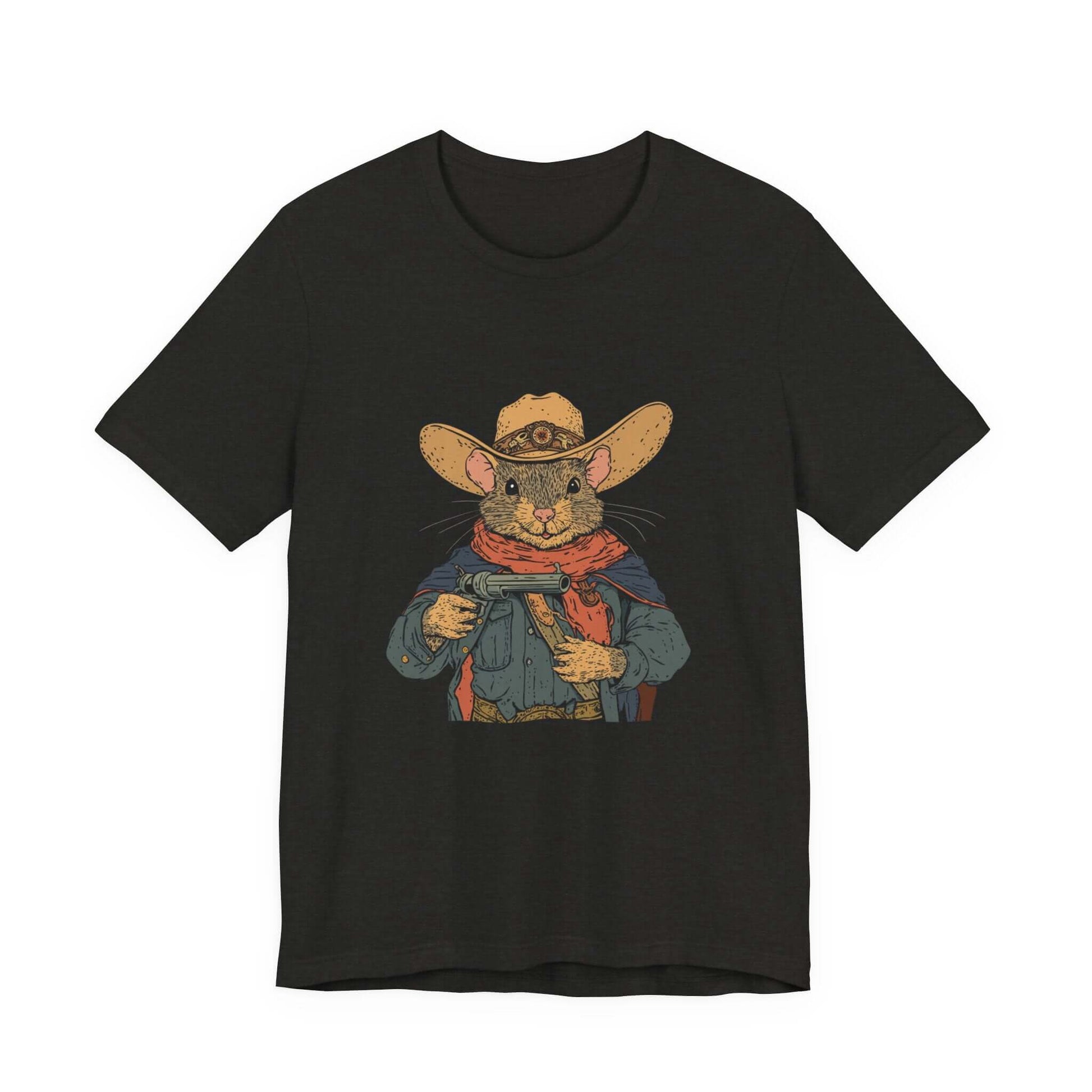 Funny Cowboy Mouse Shirt, Funny Rodent Shirt, Funny Mouse Shirt - PopCultureByDesign36