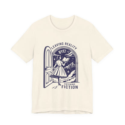 Leaving Reality, A Well Read Woman Shirt, Reading Shirt, Librarian Shirt - PopCultureByDesign36