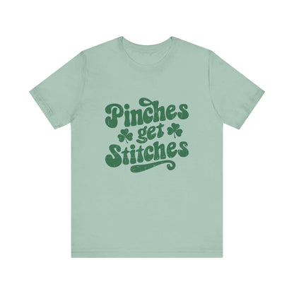 Pinches Get Stitches Shirt, Shamrock Shirt, St Patrick's Day Shirt - PopCultureByDesign36