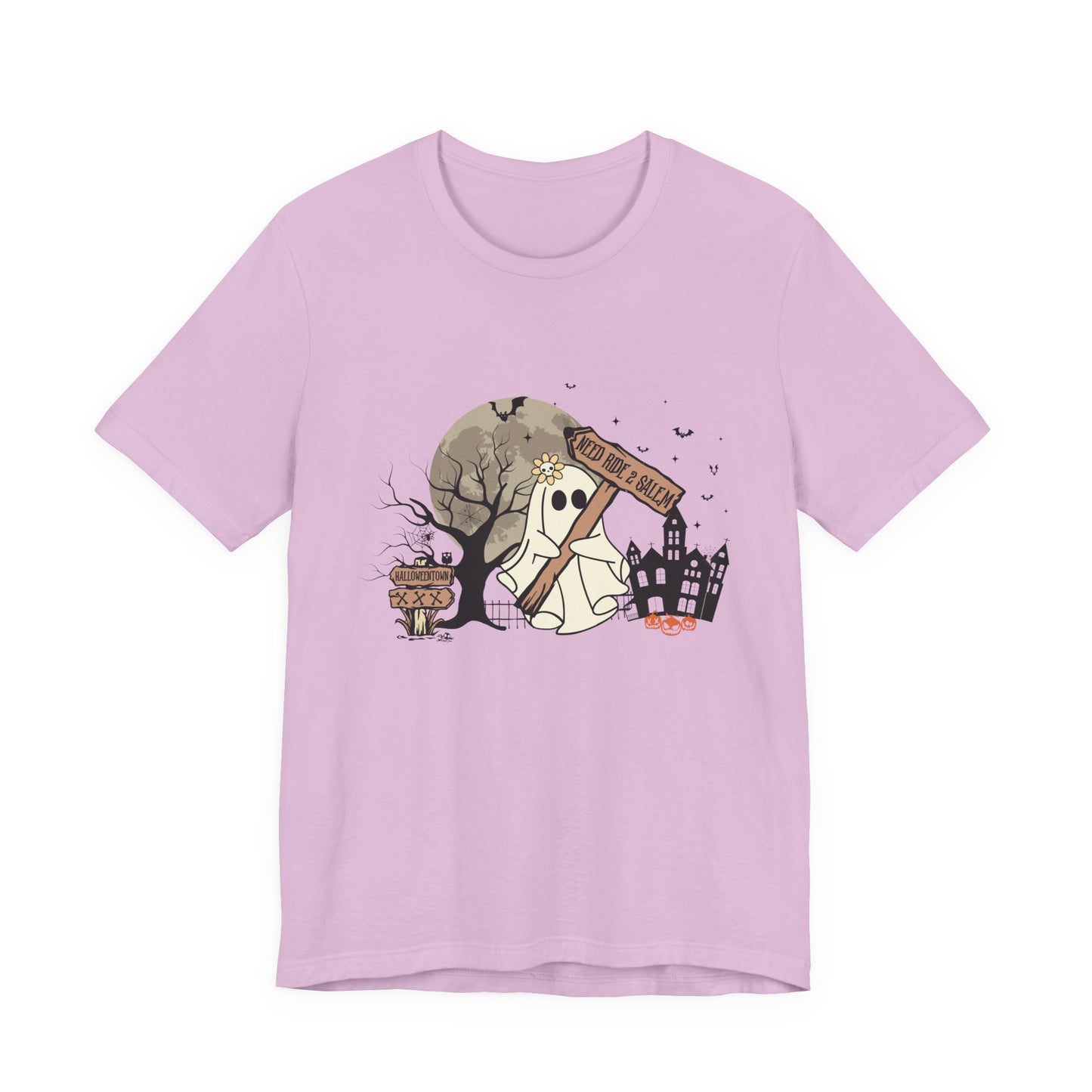 Funny Ghost Needing a Ride, Funny Ghost Shirt, Hitchhiking Ghost Shirt - PopCultureByDesign36