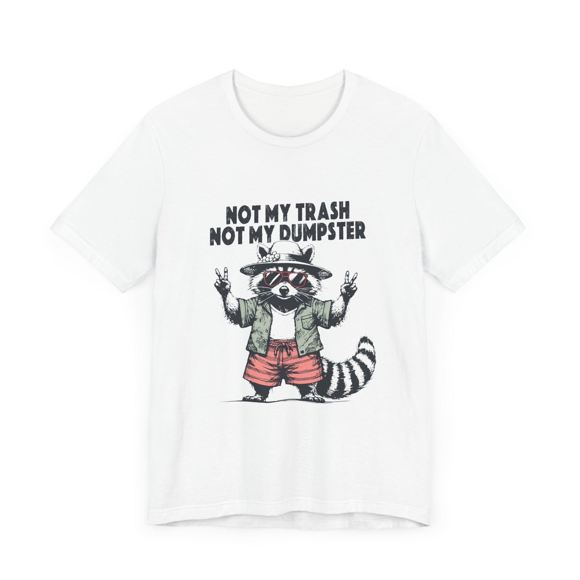 Funny Raccoon Shirt, Cute Baby Raccoon Shirt, Trashy Raccoon Shirt - PopCultureByDesign36