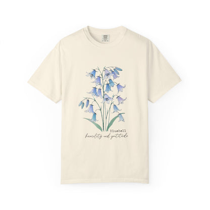 Bluebells Kindness Shirt, Bluebells Floral Shirt, Inspirational Shirt - PopCultureByDesign36