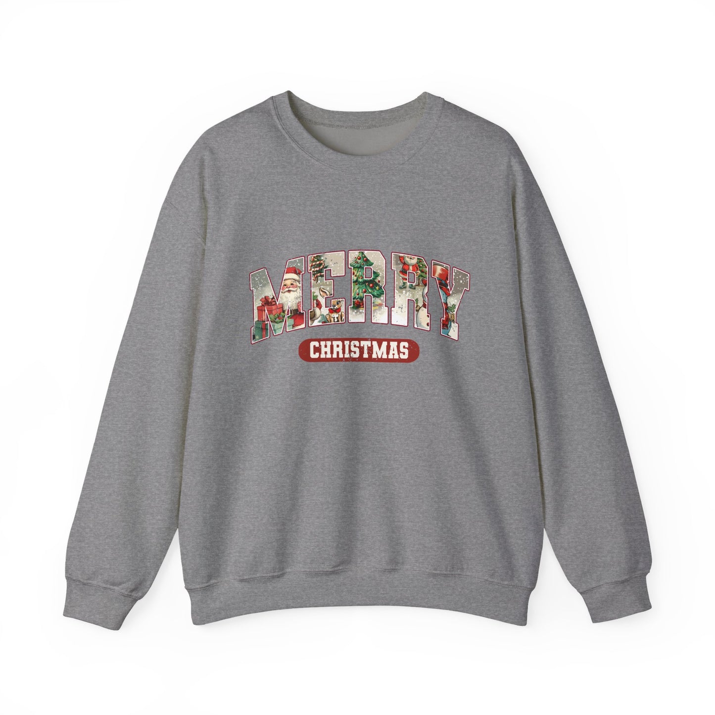 Christmas Sweatshirt, Christmas Gift Women, Merry Christmas Sweatshirt - PopCultureByDesign36