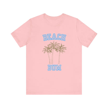 Beach Bum Palm Tree Shirt, Tropical Island Vacation Clothing, Palm Tree Lover Gift - PopCultureByDesign36