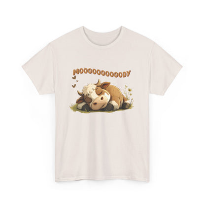 Mooooody shirt, Moody shirt, Funny Cow shirt, Cow shirt - PopCultureByDesign36