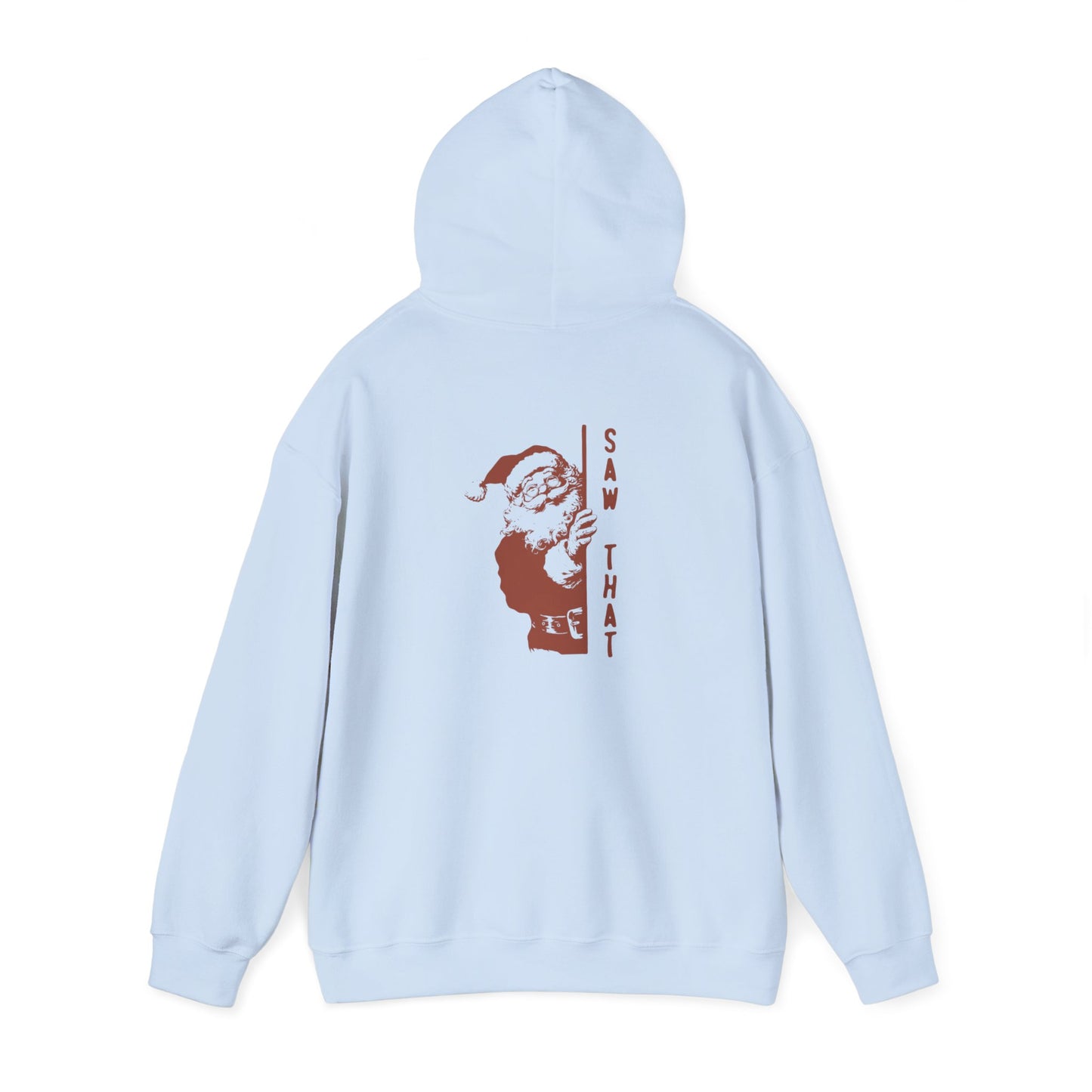 Christmas Santa Hoodie, Cozy Holiday Sweatshirt, Funny Santa Hoodie - PopCultureByDesign36