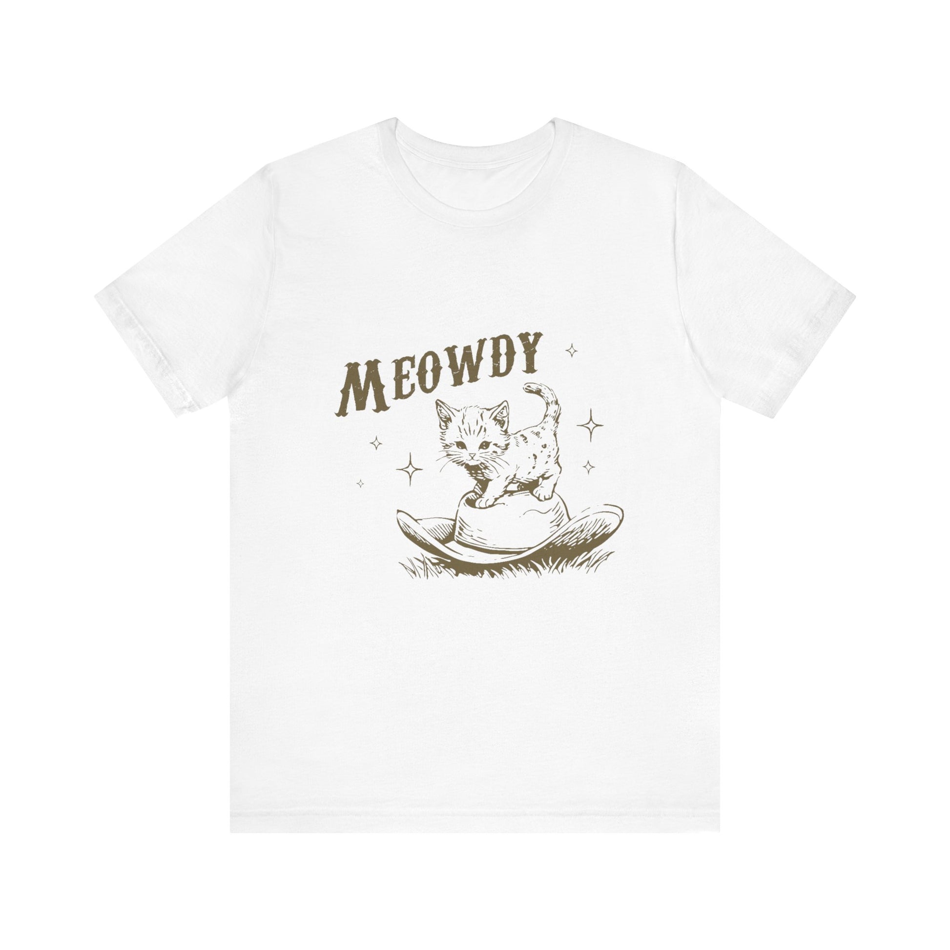Western Cute Kitten, Cat Mom Vintage, Funny Cat Shirt - PopCultureByDesign36