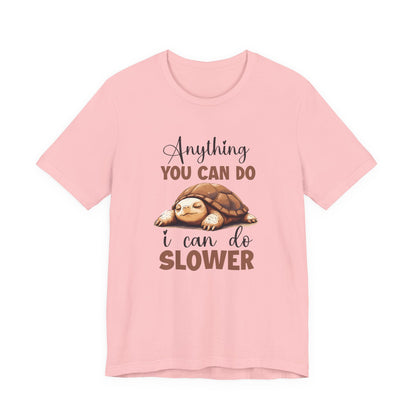 Cute Turtle Shirt, Retro Turtle Shirt, Slow and Steady Shirt, Tortoise shirt, - PopCultureByDesign36