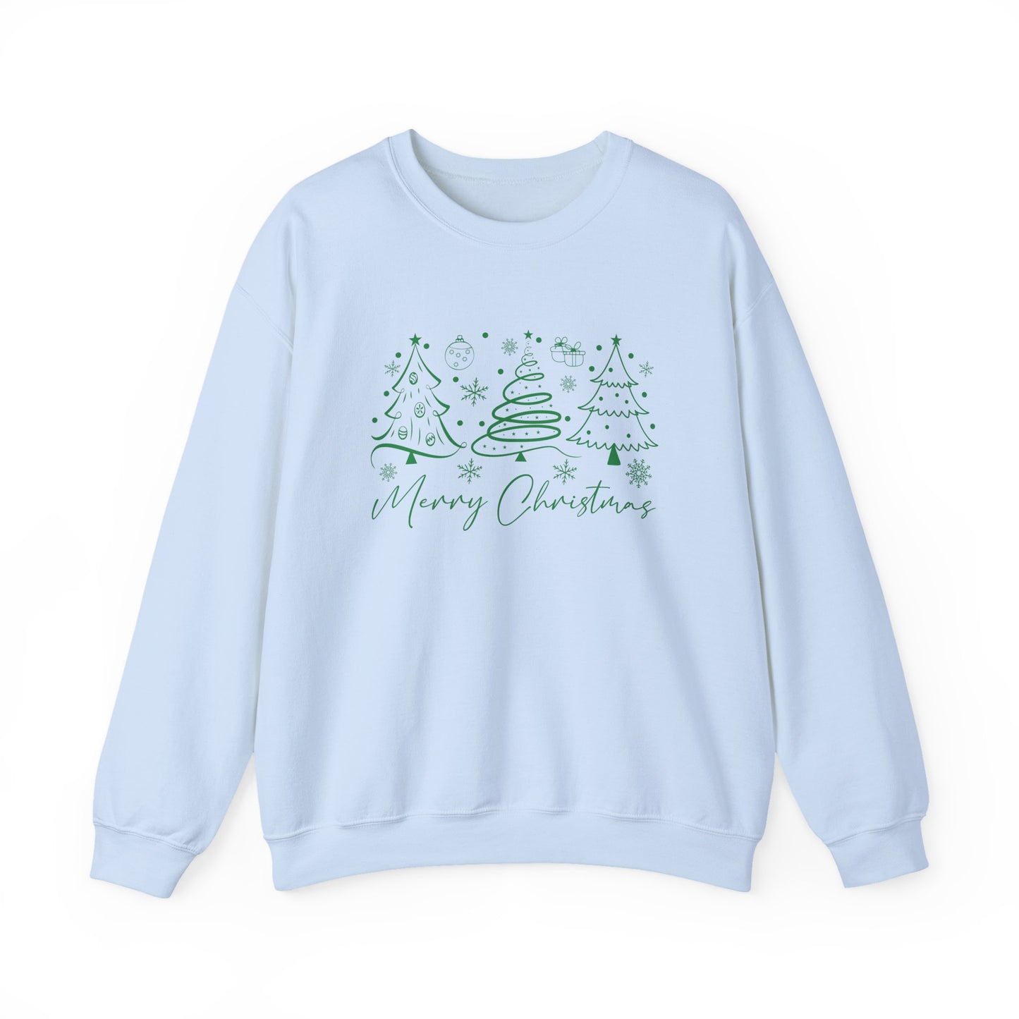 Boho Style Merry Christmas Sweatshirt, Cozy Christmas Outfit - PopCultureByDesign36