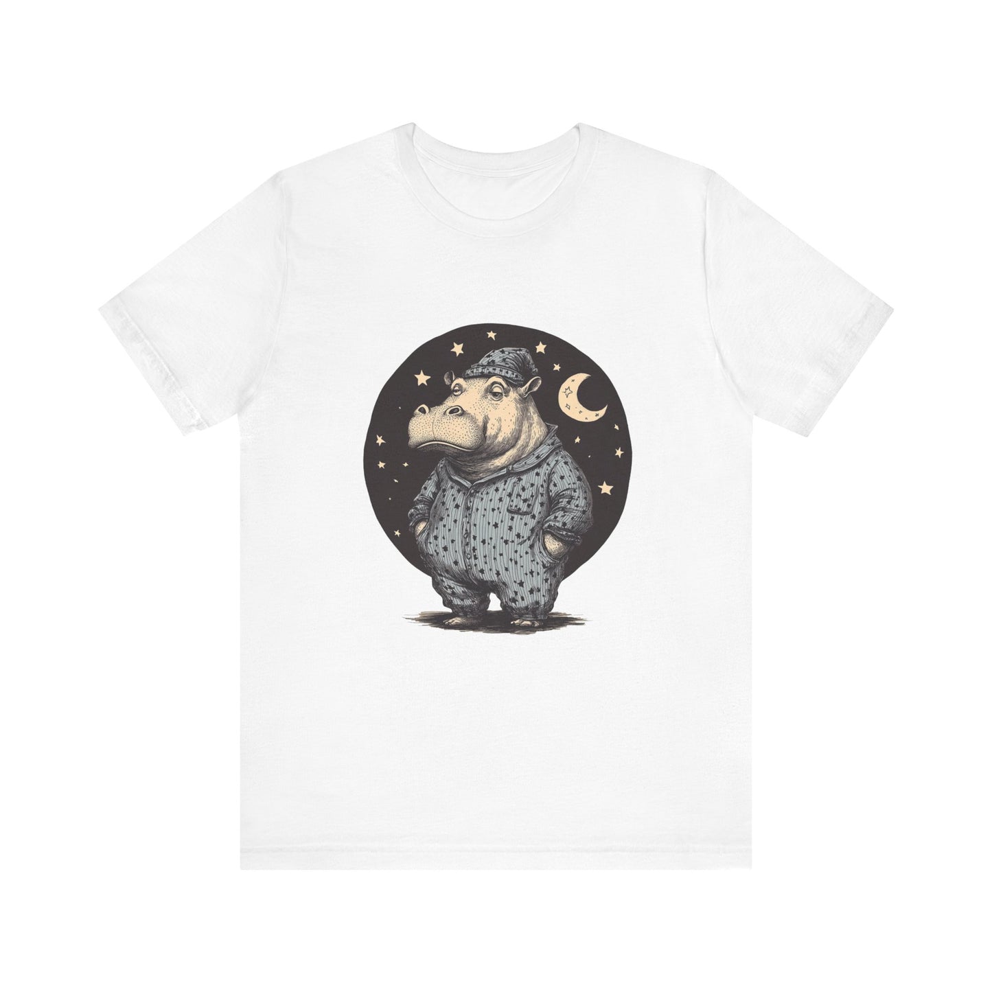 Sleepy Hippo Shirt, Funny Hippo Shirt, Cute Hippo Shirt - PopCultureByDesign36