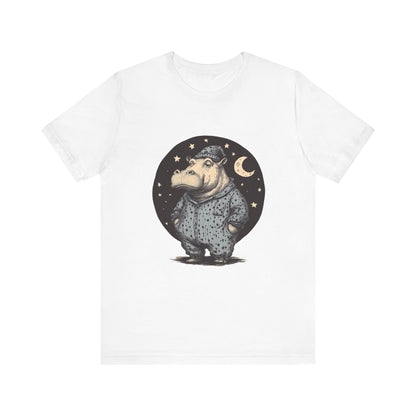Sleepy Hippo Shirt, Funny Hippo Shirt, Cute Hippo Shirt - PopCultureByDesign36