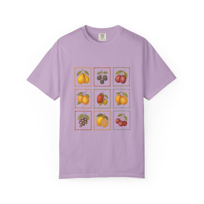 Vintage Fruit Stamp Shirt, Art Graphic Fruit Shirt, Fruit Stamp - PopCultureByDesign36