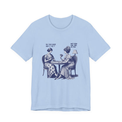 Funny Card Playing Tee, Card Playing Lovers Tee, Vintage Style Top - PopCultureByDesign36