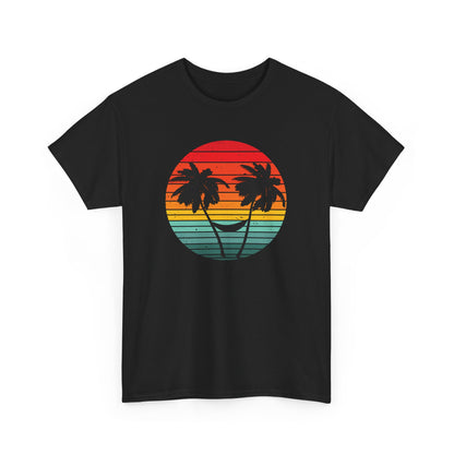 Retro sunset, Palm Tree shirt, Beach vibes shirt, Summer time - PopCultureByDesign36